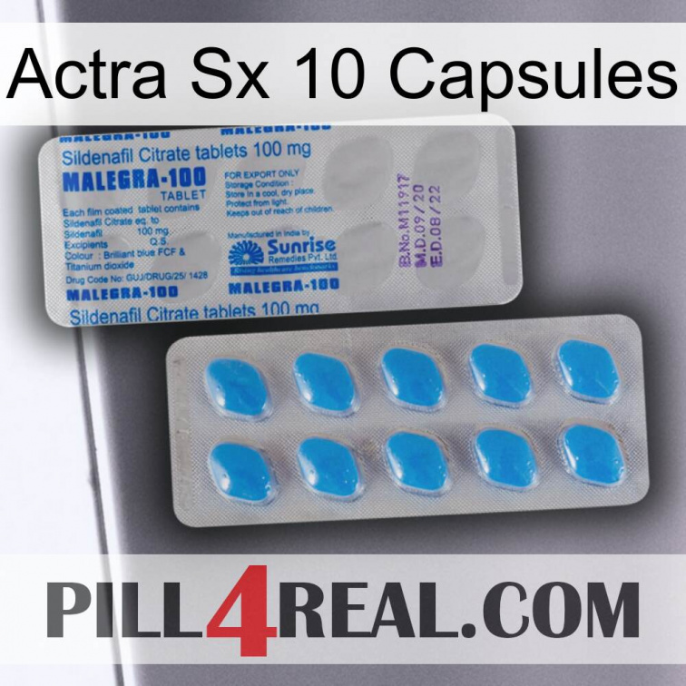 Actra Sx 10 Capsules new15